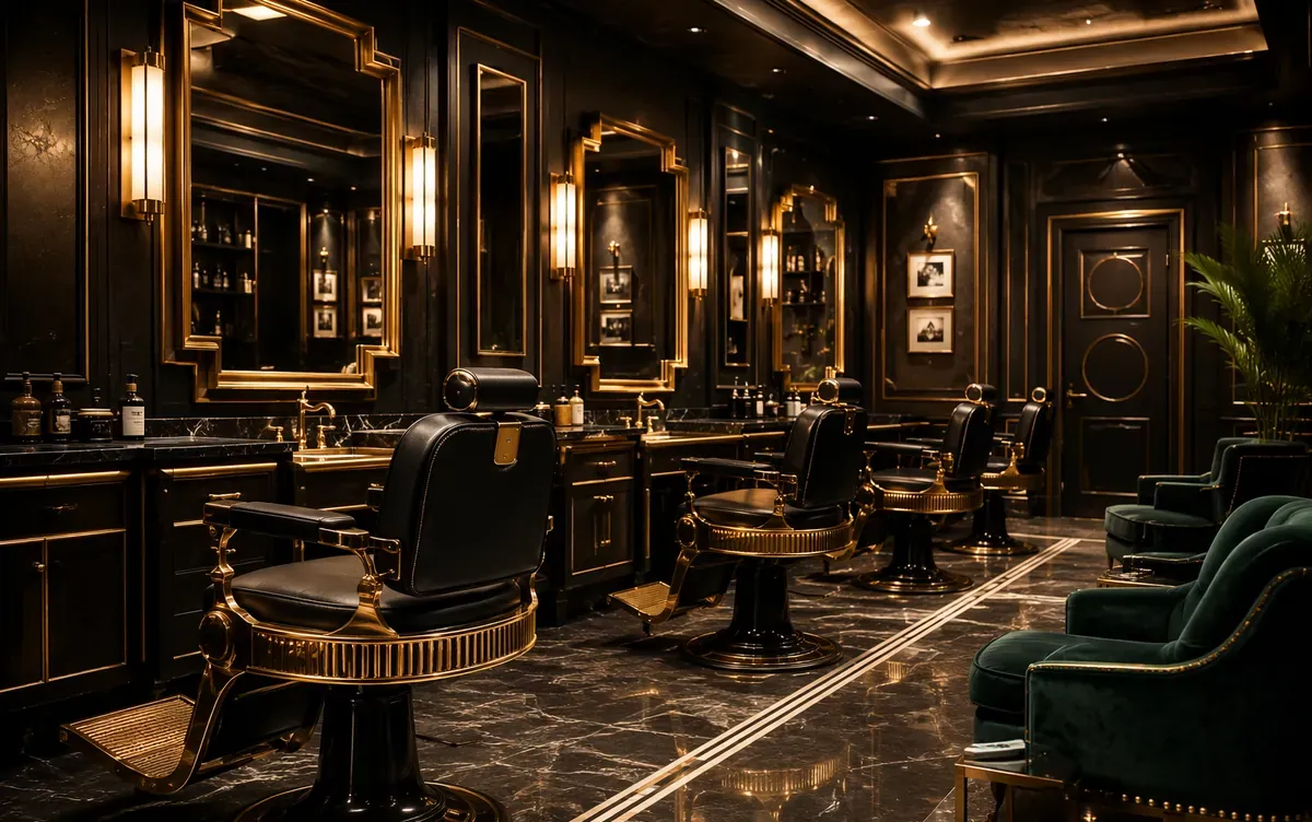 Ilustrační foto barber shopu — J&J Barber shop Vršovice, Praha